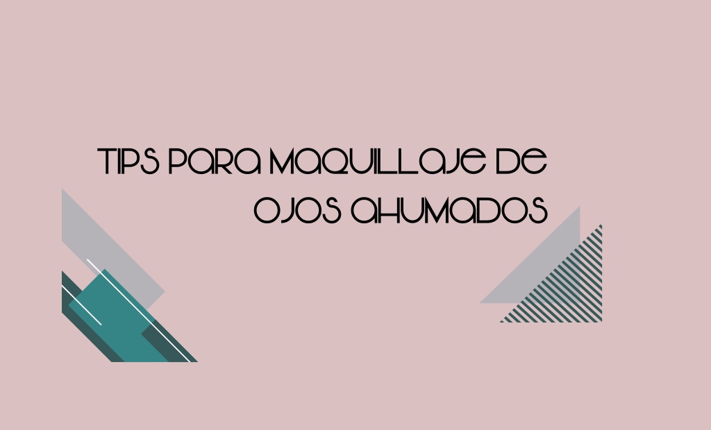 Maquillaje de ojos ahumados